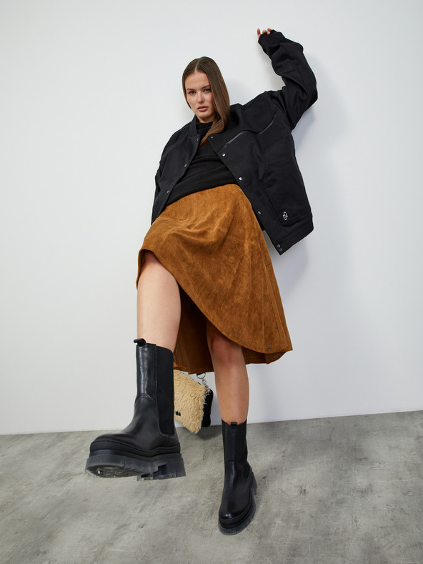 ZOOT.lab Črn ženski prevelik pulover ZOOT.lab Glynne