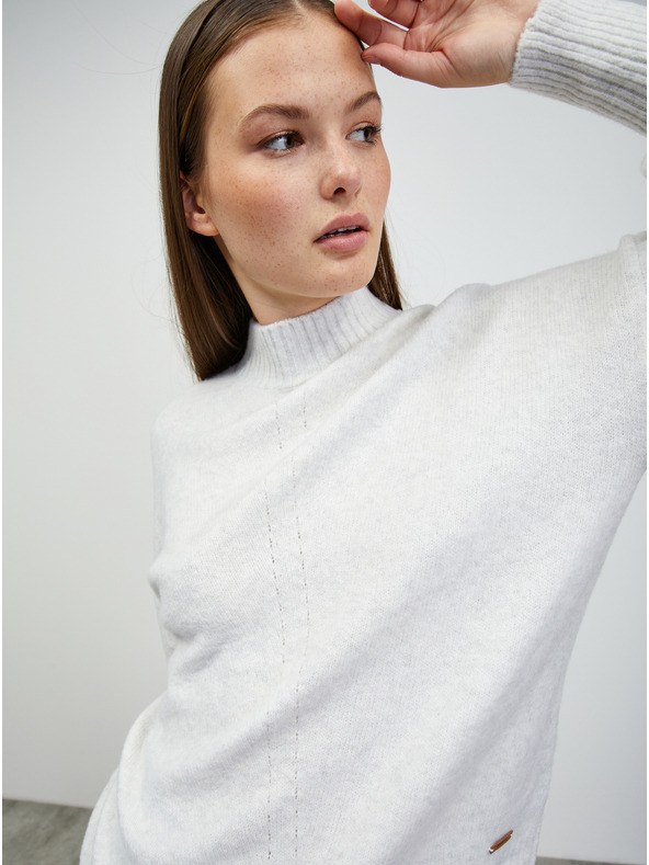 ZOOT.lab Svetlo siv ženski pulover ZOOT.lab Elisabet