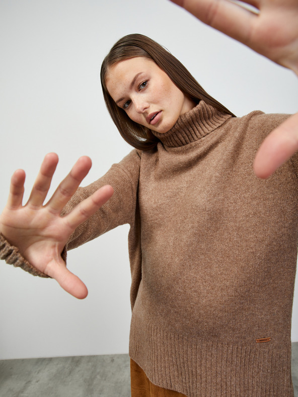 ZOOT.lab Rjav ženski rolokok oversize ZOOT.lab Nairobi