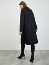 ZOOT.lab Črn prehodni ženski plašč iz volnene mešanice ZOOT.lab Kalita