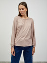 ZOOT.lab Bež ženska majica z dolgimi rokavi ZOOT.lab Luna