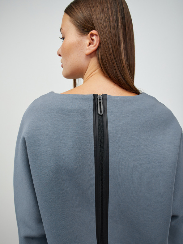 ZOOT.lab Modra ženska majica z zadrgo na hrbtu ZOOT.lab Salwa