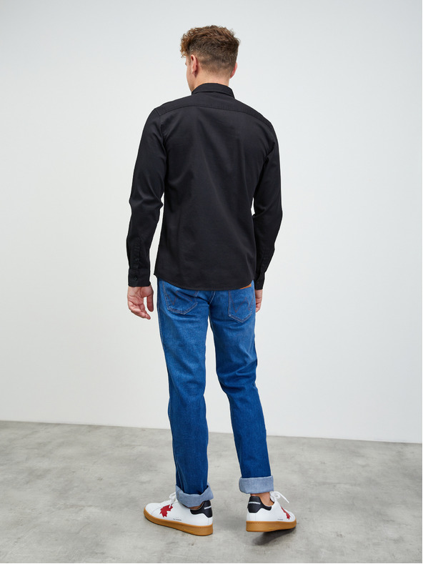 ZOOT.lab Črna moška srajca ZOOT.lab Stanley