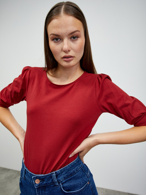ZOOT.lab Rdeča ženska osnovna majica ZOOT.lab Shia