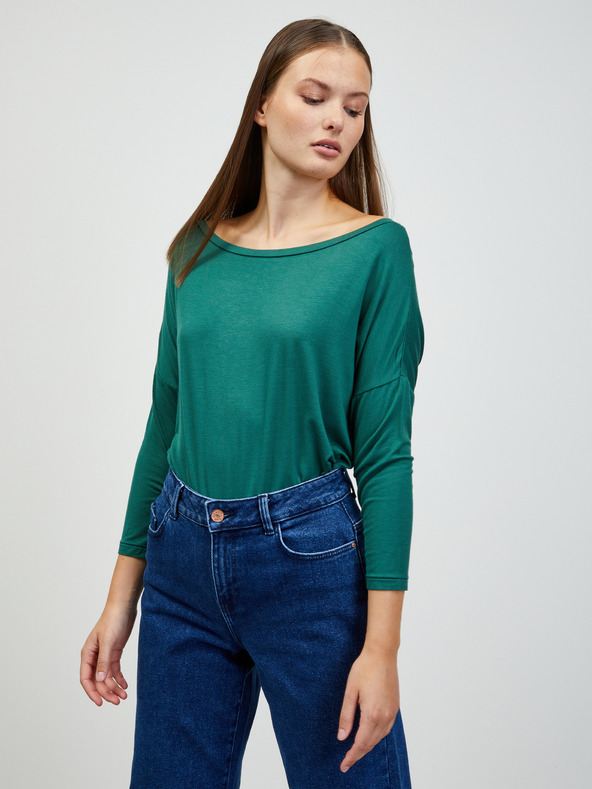 ZOOT.lab Zelena ženska osnovna majica ZOOT.lab Leticia