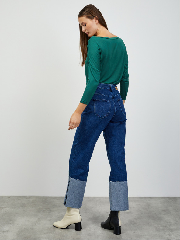 ZOOT.lab Zelena ženska osnovna majica ZOOT.lab Leticia