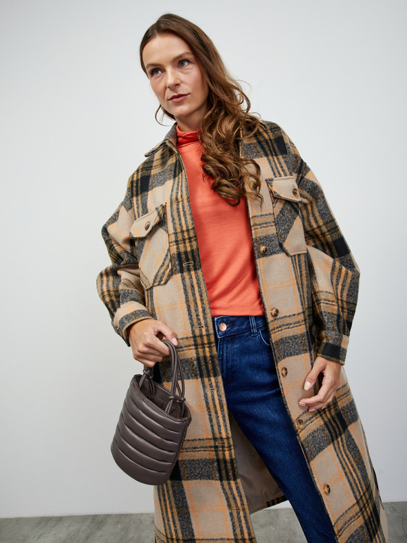 ZOOT.lab Koralna ženska majica z rolojem ZOOT.lab Alto