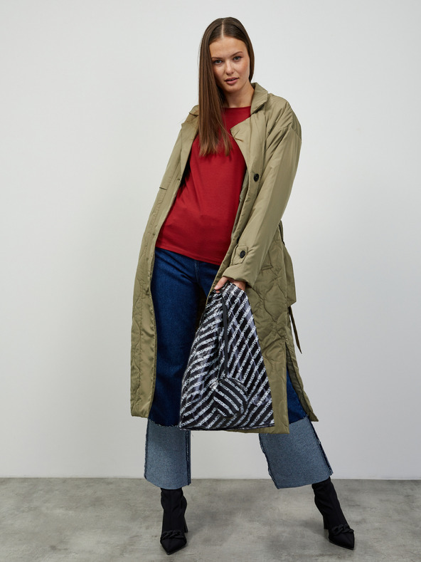 ZOOT.lab Rdeča ženska osnovna majica ZOOT.lab Zion