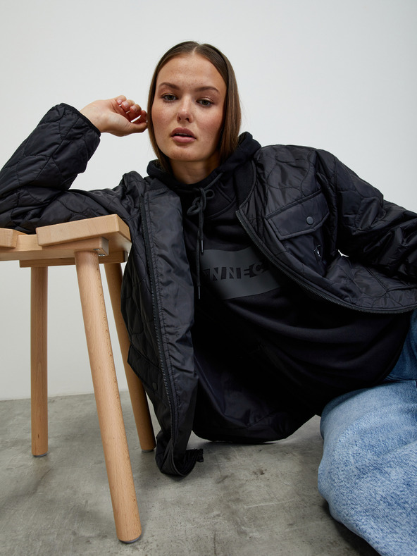 ZOOT.lab Črna ženska majica s kapuco ZOOT.lab Peyton