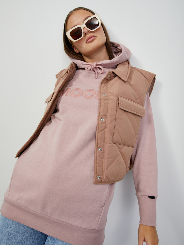 ZOOT.lab Svetlo roza ženska jopa s kapuco ZOOT.lab Rachel
