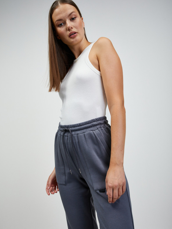 ZOOT.lab Temno sive ženske osnovne trenirke ZOOT.lab Novalee