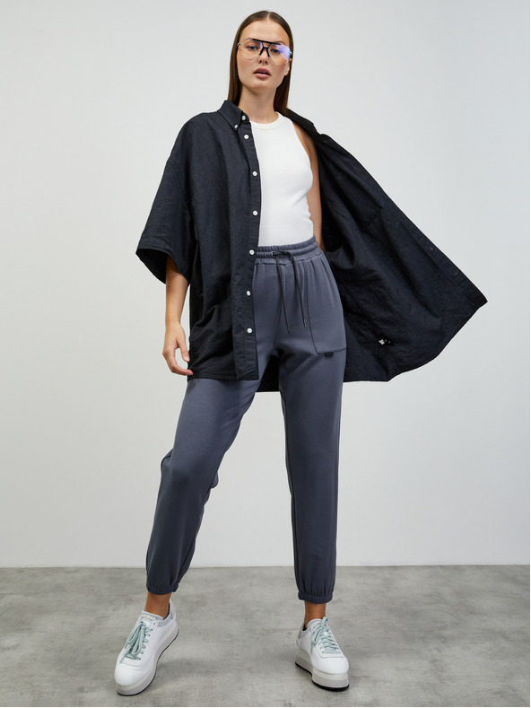 ZOOT.lab Temno sive ženske osnovne trenirke ZOOT.lab Novalee