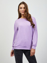 ZOOT.lab Svetlo vijolična ženska osnovna jopa s kapuco ZOOT.lab Brooklin