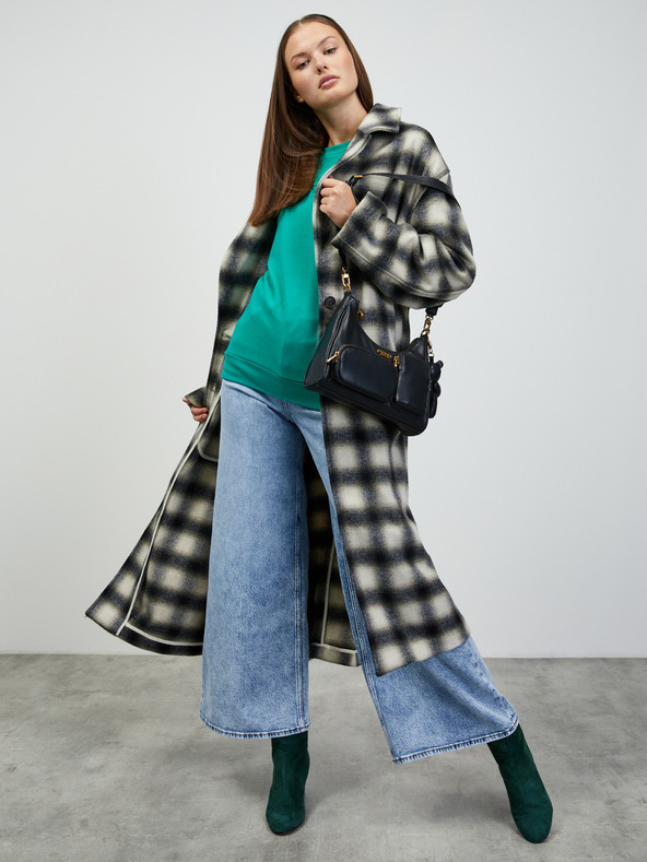 ZOOT.lab Zelena ženska osnovna jopa s kapuco ZOOT.lab Brooklin