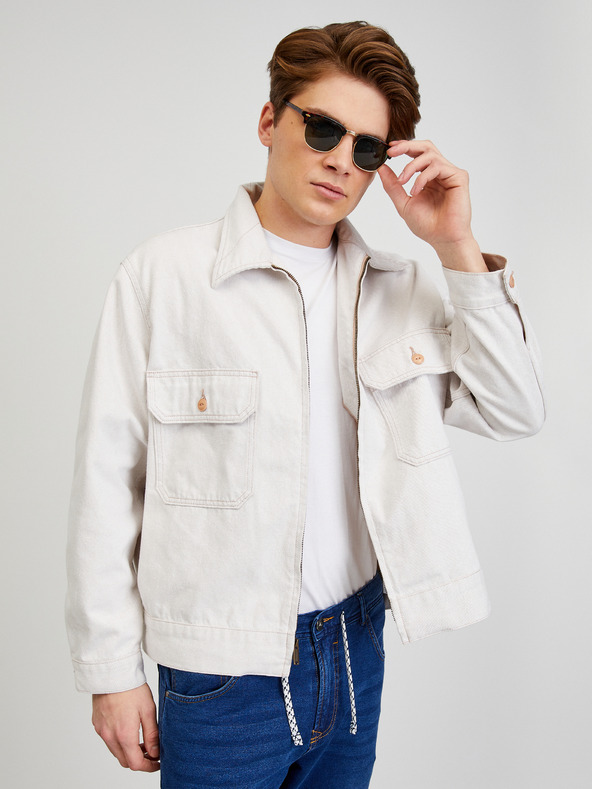 ZOOT.lab Temno modre moške kavbojke ravnega kroja ZOOT.lab Jacob