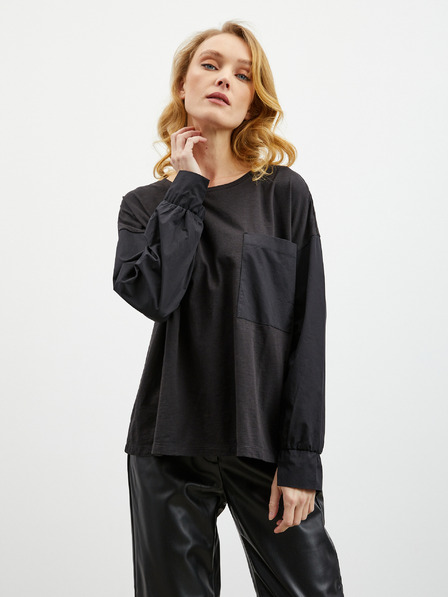 ZOOT.lab Črna ženska bluza ZOOT.lab Faye