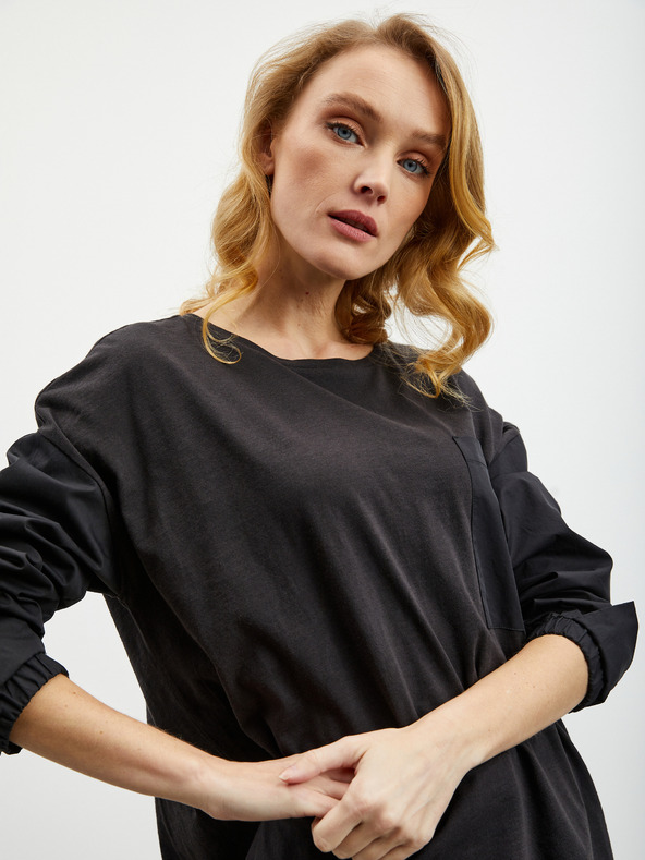 ZOOT.lab Črna ženska bluza ZOOT.lab Faye