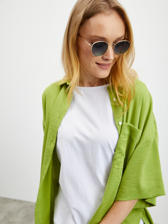 ZOOT.lab Bela ženska majica oversize ZOOT.lab Kayla