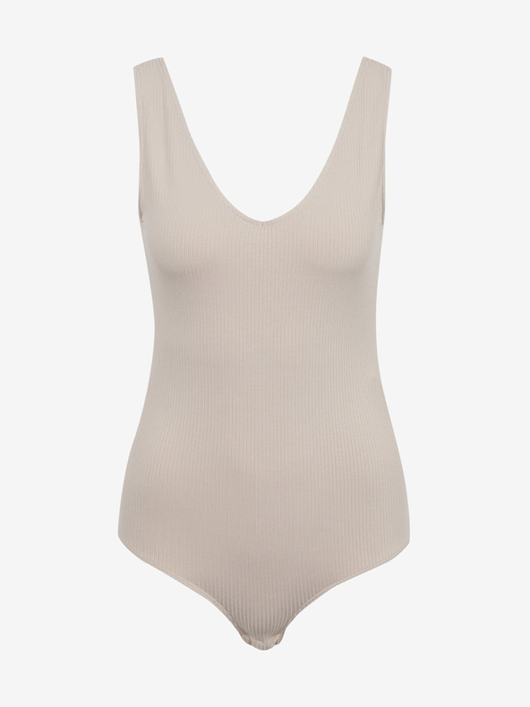 ZOOT.lab Svetlo rjava ženska rebrasta majica ZOOT.lab Olga