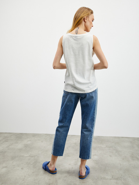 ZOOT.lab Bela ženska lanena majica ZOOT.lab Josi