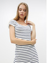 ZOOT.lab Modro-bela črtasta osnovna obleka ZOOT.lab Junne