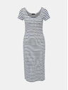 ZOOT.lab Modro-bela črtasta osnovna obleka ZOOT.lab Junne