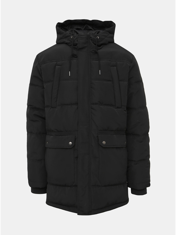 ZOOT.lab Črna moška prešita zimska jakna ZOOT.lab