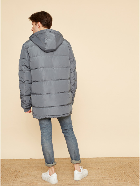ZOOT.lab Siva moška prešita zimska bunda ZOOT.lab