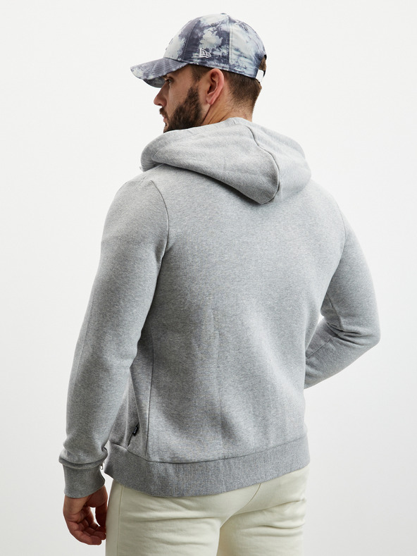 ZOOT.lab Siva moška osnovna moška kapuca z zadrgo ZOOT.lab Michael