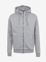 ZOOT.lab Siva moška osnovna moška kapuca z zadrgo ZOOT.lab Michael