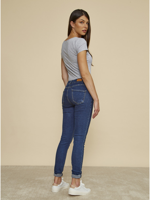 ZOOT.lab Modre ženske kavbojke ozkega kroja ZOOT.lab