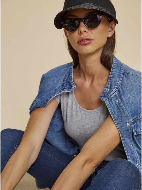 ZOOT.lab Modre ženske kavbojke ozkega kroja ZOOT.lab