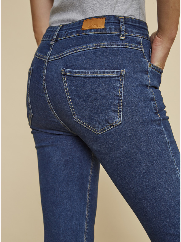 ZOOT.lab Modre ženske kavbojke ozkega kroja ZOOT.lab