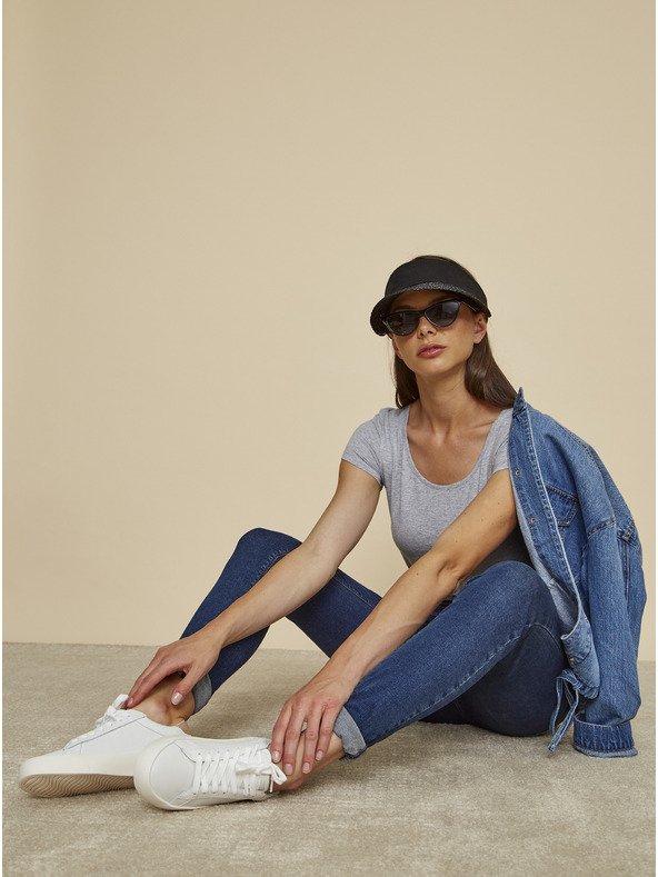 ZOOT.lab Modre ženske kavbojke ozkega kroja ZOOT.lab