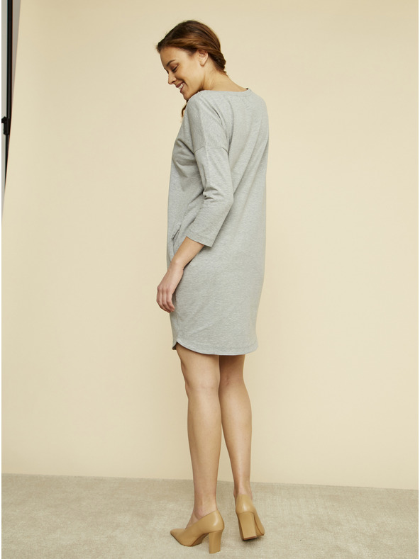 ZOOT.lab ZOOT.lab Serena siva osnovna obleka