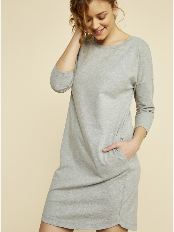 ZOOT.lab ZOOT.lab Serena siva osnovna obleka