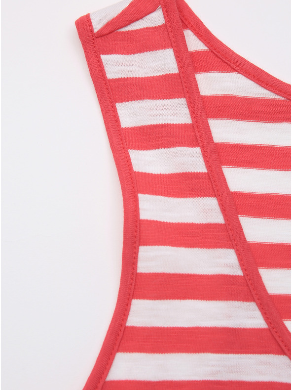 ZOOT.lab Belo-rdeča črtasta ženska majica ZOOT.lab Josefina