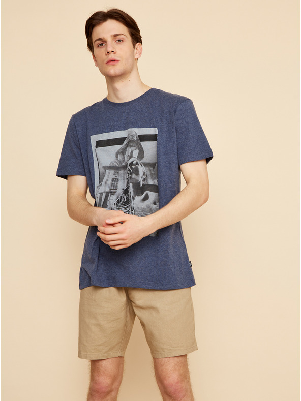 ZOOT.lab Temno modra moška majica ZOOT.lab Brody