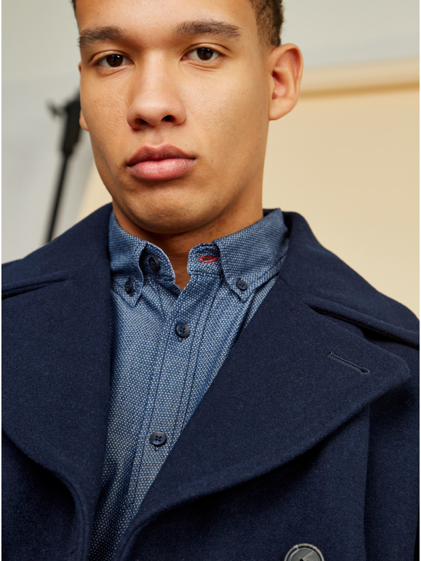 ZOOT.lab Modra moška srajca ZOOT.lab Aiden