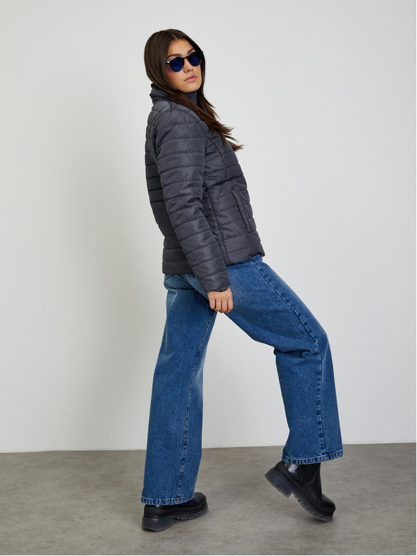 ZOOT.lab Črna ženska zimska prešita jakna ZOOT.lab Daisy