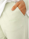 ICOONIC Svetlo zelene unisex osnovne športne hlače ICOONIC