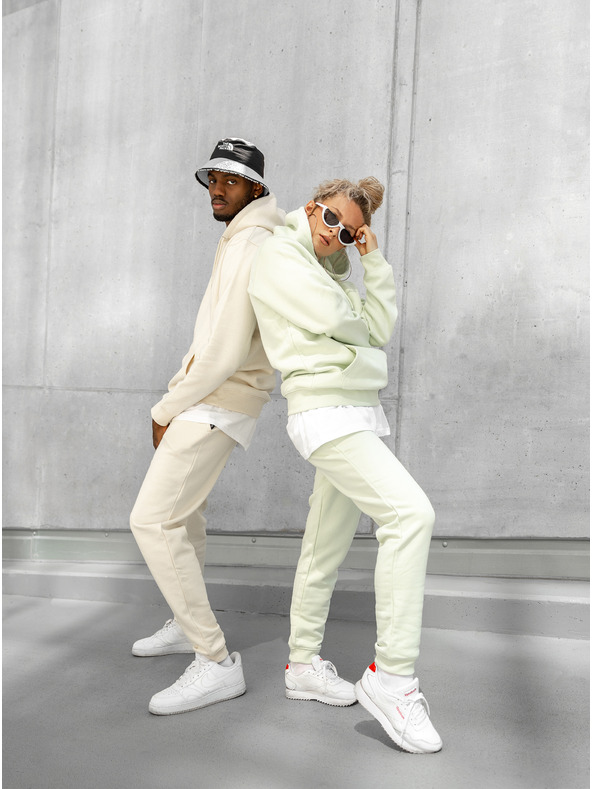 ICOONIC Bež unisex osnovne trenirke ICOONIC