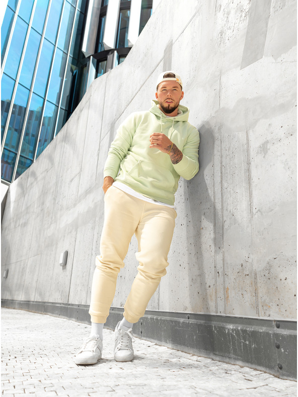 ICOONIC Bež unisex osnovne trenirke ICOONIC