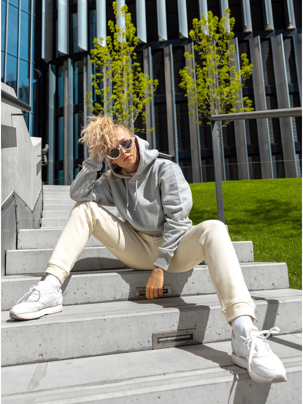 ICOONIC Bež unisex osnovne trenirke ICOONIC