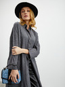 ZOOT.lab Temno siva ženska srajčna obleka s platnom ZOOT.lab Darsha