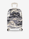 Heys Heys Kids 4w Grey Camo Patterned Suitcase