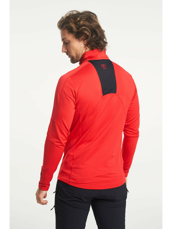 Tenson Moška funkcionalna jopa s kapuco TENSON TXlite Halfzip M rdeča