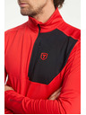 Tenson Moška funkcionalna jopa s kapuco TENSON TXlite Halfzip M rdeča