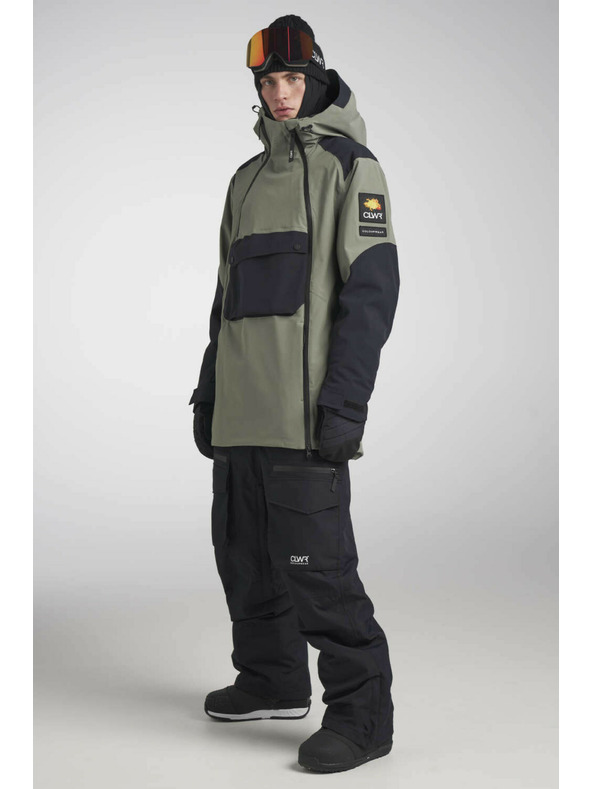 Tenson Moška bunda za deskanje na snegu Colourwear Foil M Grey Green