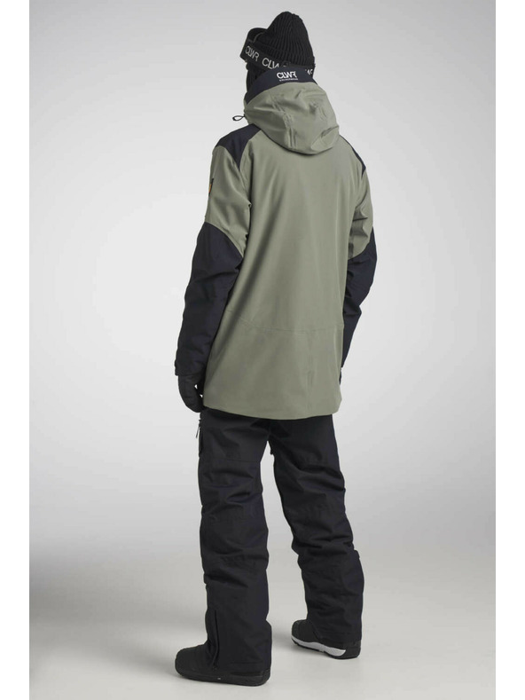Tenson Moška bunda za deskanje na snegu Colourwear Foil M Grey Green